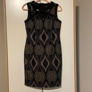 Beautiful black and beige dress